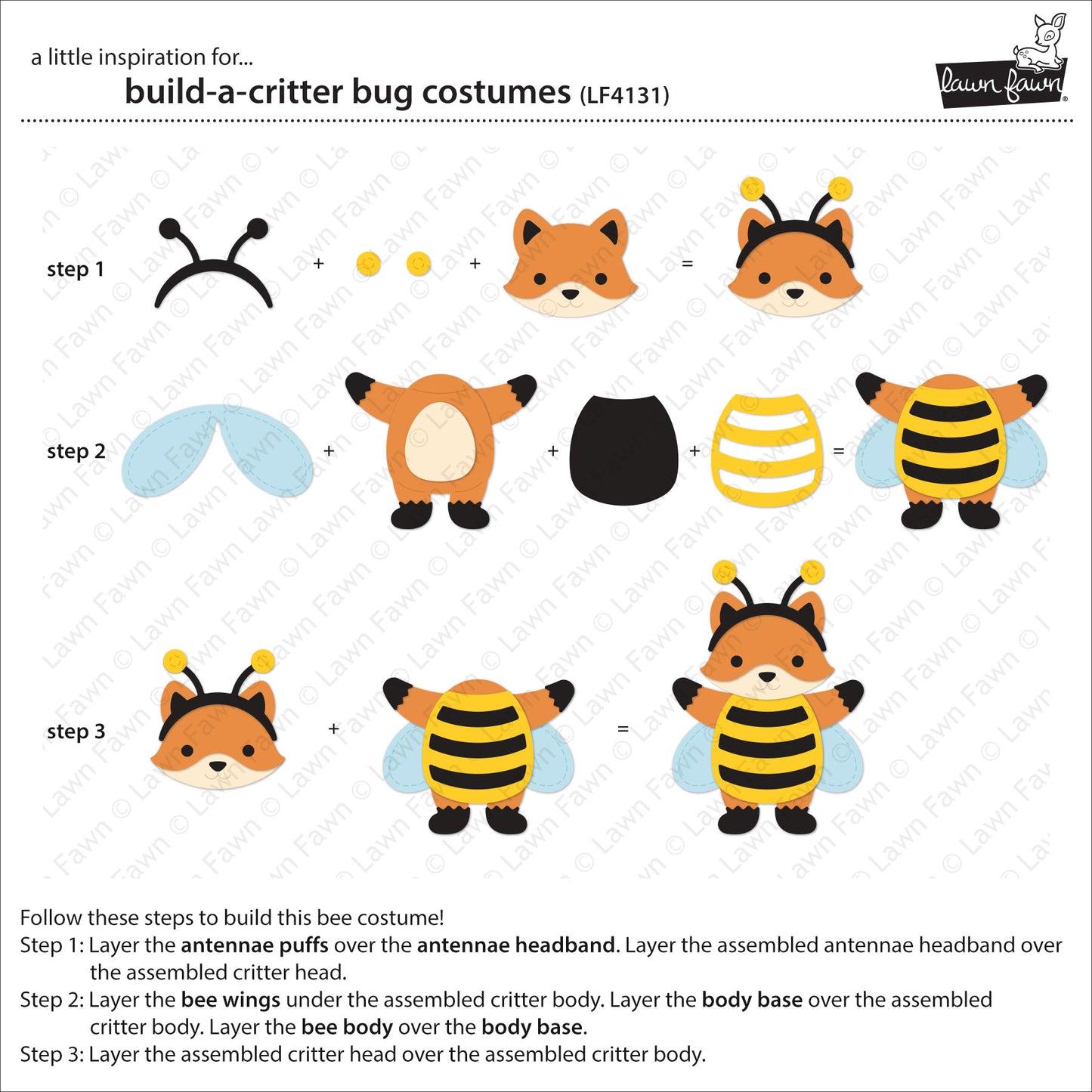 Build-A-Critter Bug Costumes Lawn Cuts