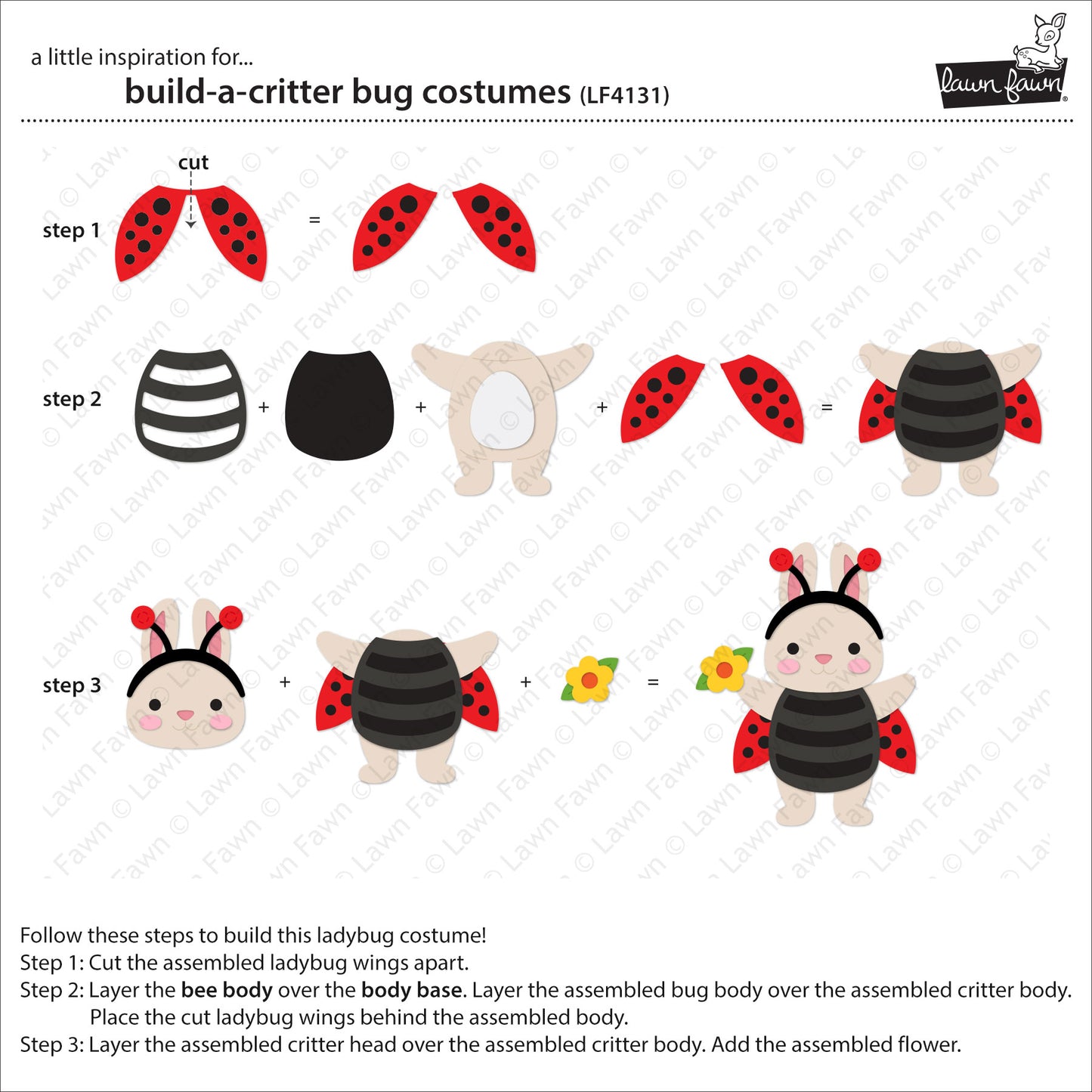 Build-A-Critter Bug Costumes Lawn Cuts