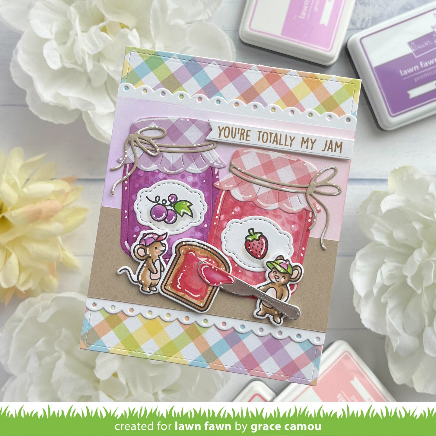 Build-A-Drink Mason Jar Jam And Honey Add-On Lawn Cuts