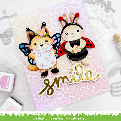 Scripty Smile Outline Add-On Lawn Cuts