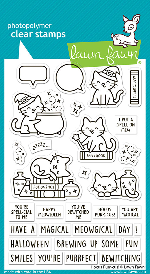 Hocus Purr-Cus! Stamp Set