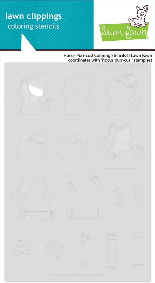 Hocus Purr-Cus! Coloring Stencils