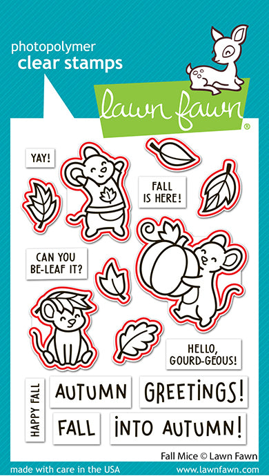Fall Mice Lawn Cuts