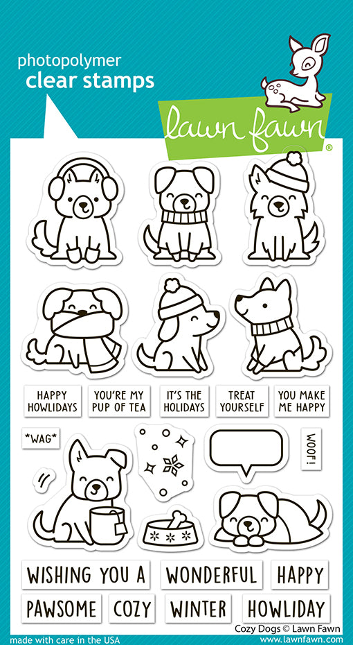 Cozy Dogs Stamp Set