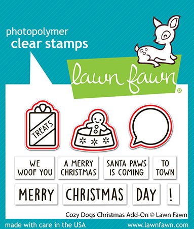 Cozy Dogs Christmas Add-On Lawn Cuts