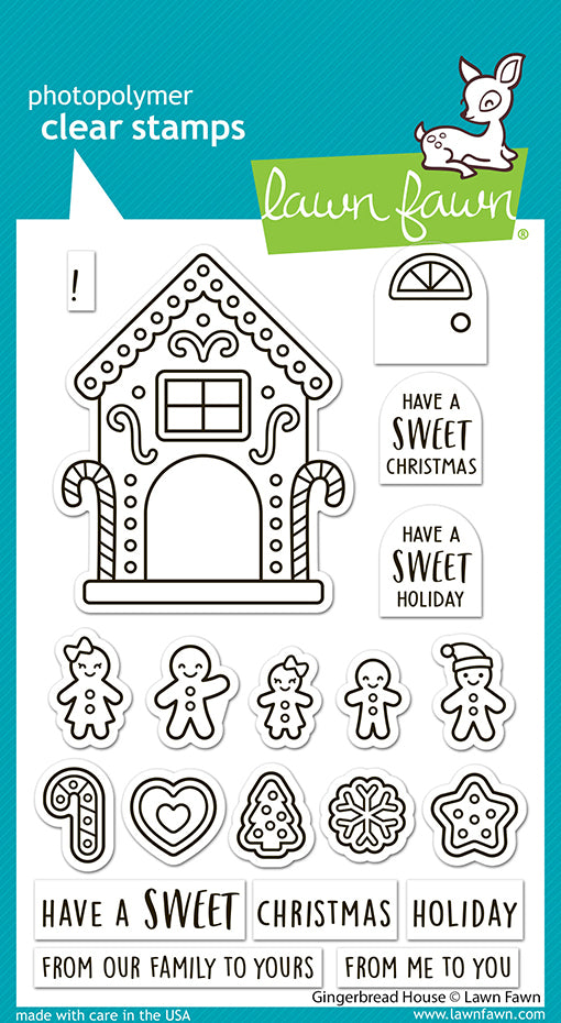 Gingerbread House Stamp Set