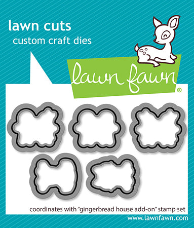 Gingerbread House Add-On Lawn Cuts