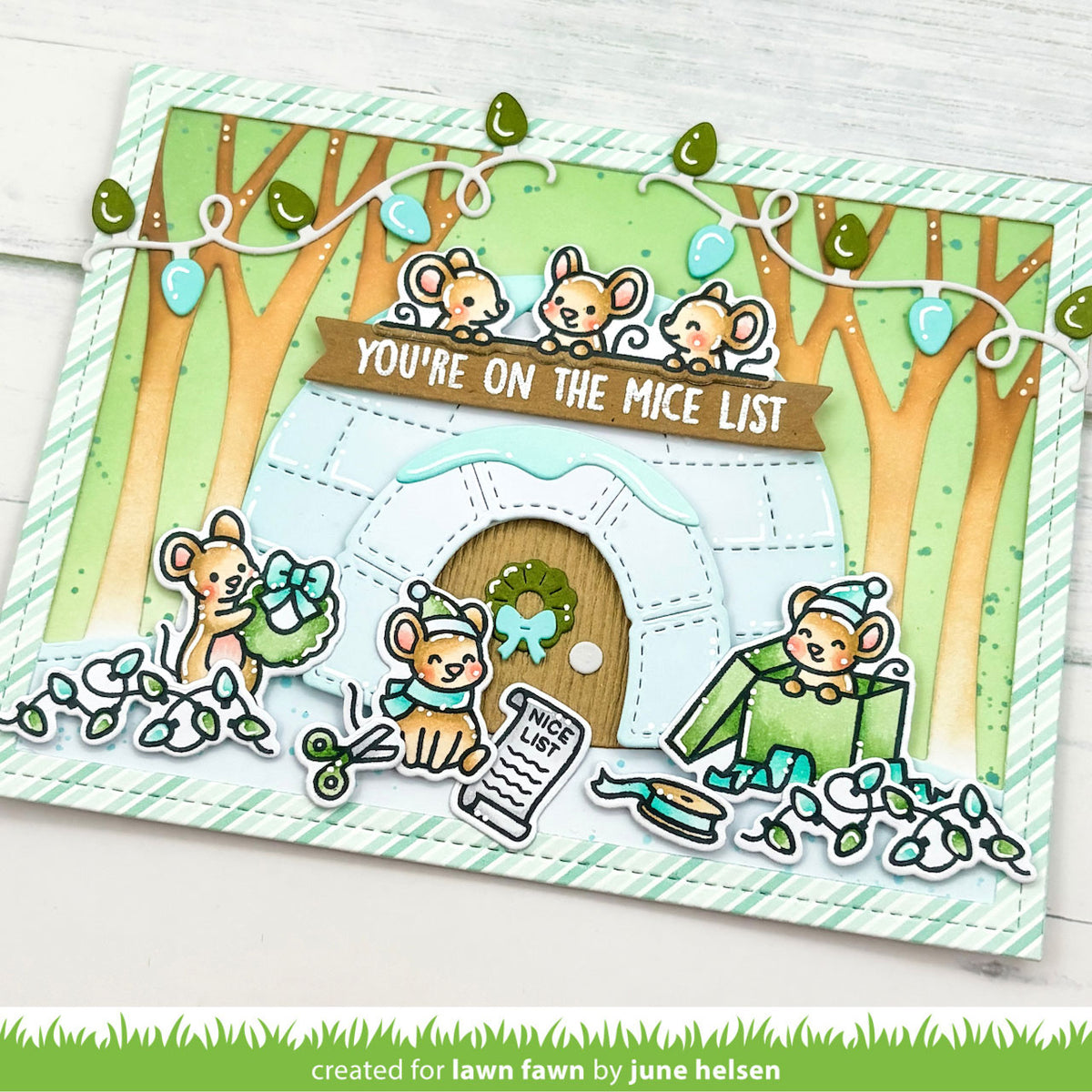 A Mice Christmas Stamp Set