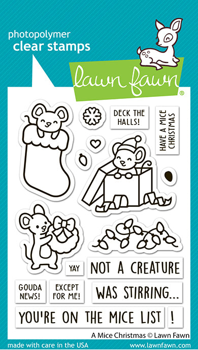 A Mice Christmas Stamp Set