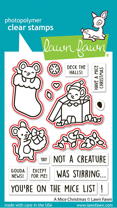A Mice Christmas Lawn Cuts