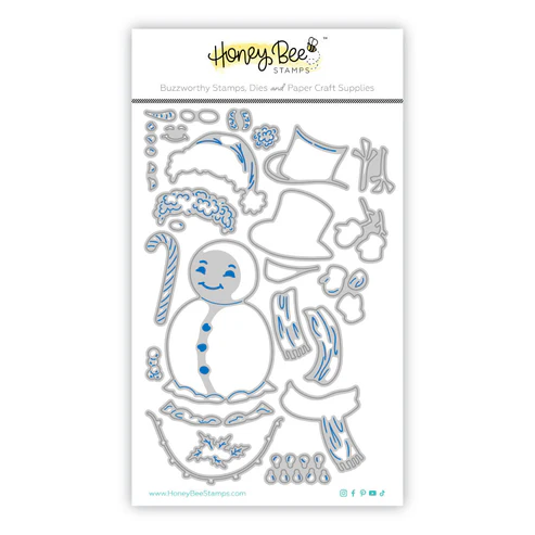 Lovely Layers: Vintage Snowman Honey Cuts