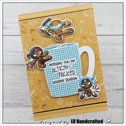 Ninja-Bread Man Stamp Set 