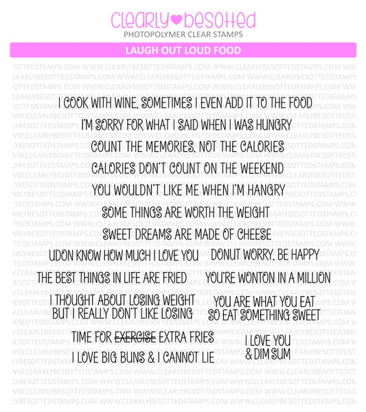 Laugh Out Loud Food Stamp Set