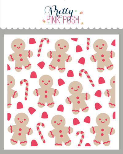 Layered Gingerbread Stencils