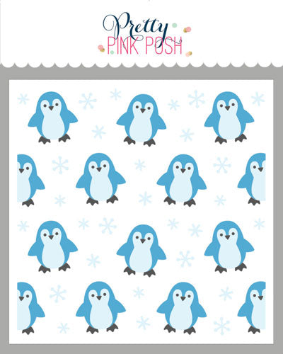 Layered Penguins Stencils