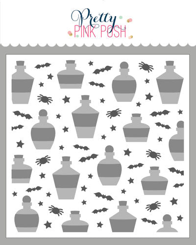 Layered Potions Stencils