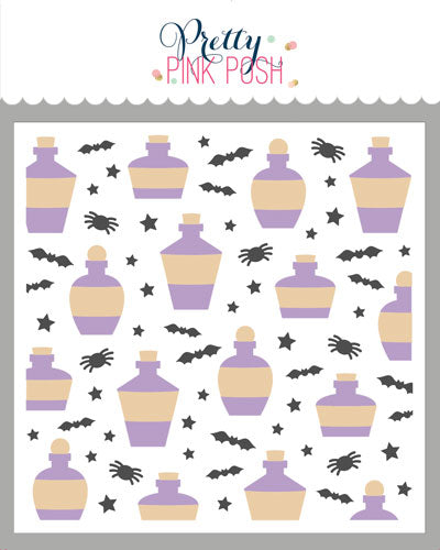 Layered Potions Stencils