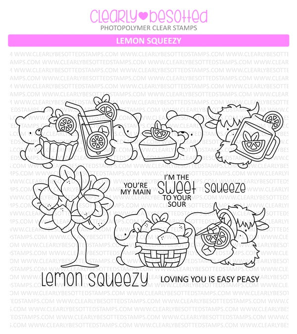 Lemon Squeezy Stamp Set