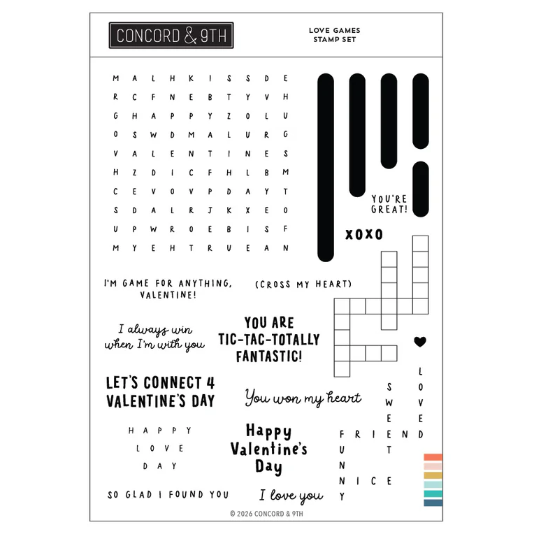 Love Games Stamp Set