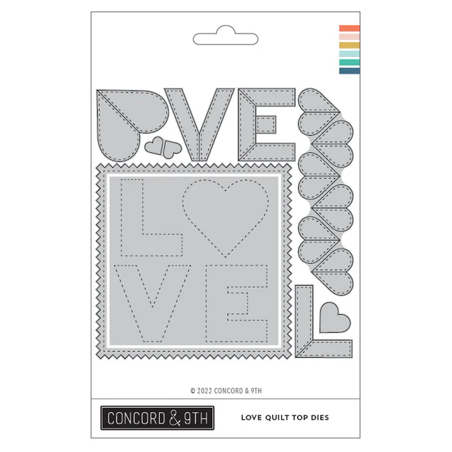Love Quilt Top Dies 