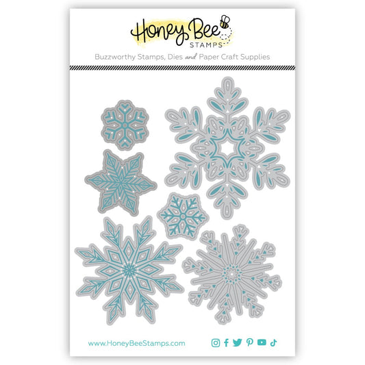Lovely Layers: Large Snowflakes Honey Cuts