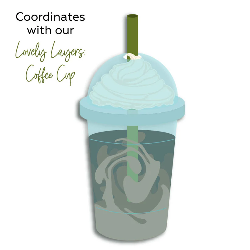 Lovely Layers: Coffee Cup Swirls Add-On Honey Cuts
