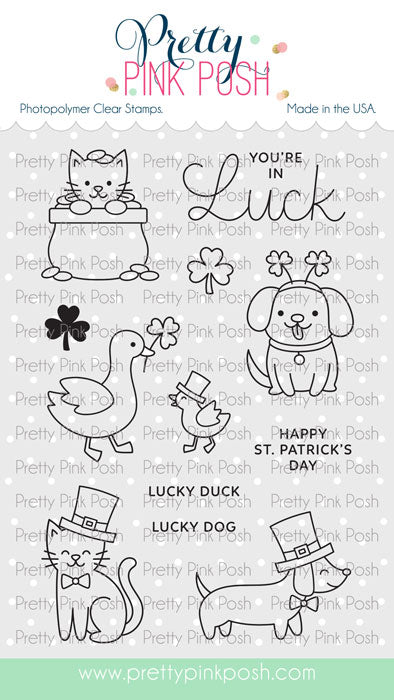 Lucky Animals Stamp Set