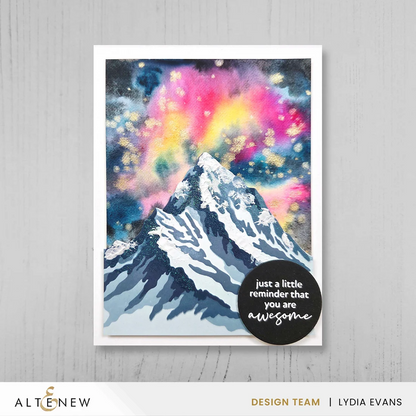 Mountain Peak Stencils