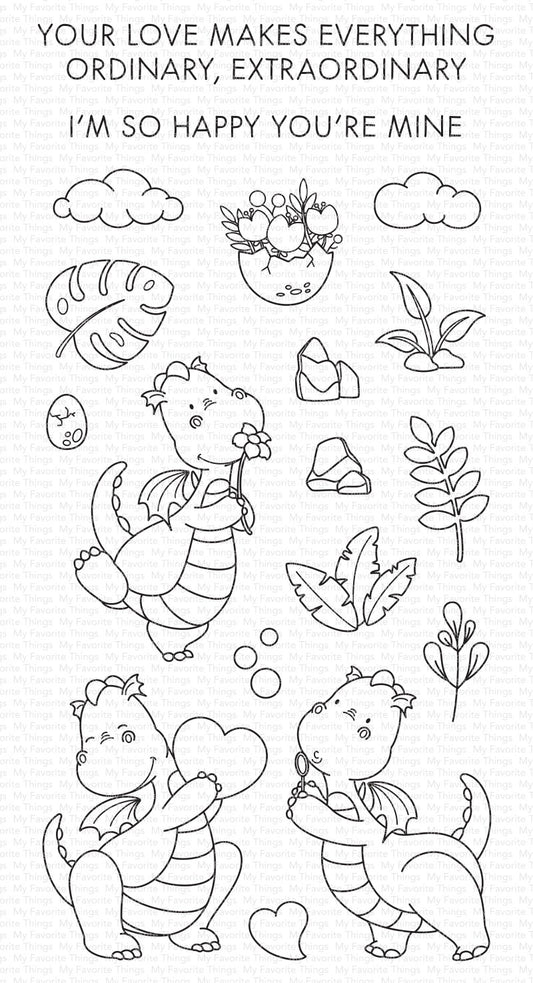 Darling Dragons Stamp Set