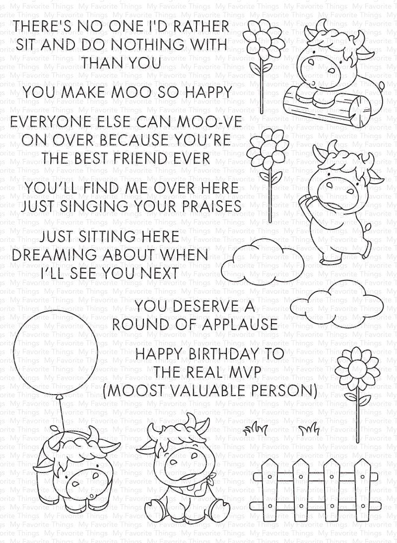 You Make Moo So Happy Stamp Set