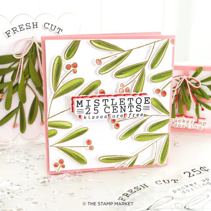Mistletoe & Greetings Stamp Set