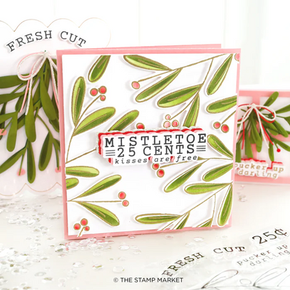Mistletoe & Greetings Stamp Set
