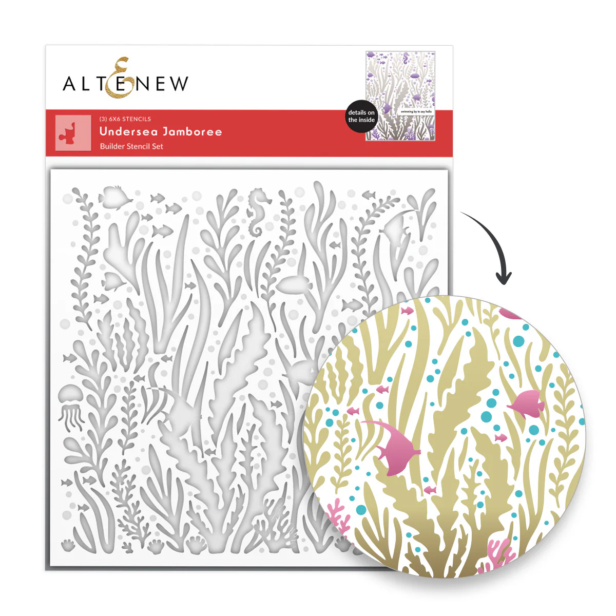 Undersea Jamboree Stencil Set