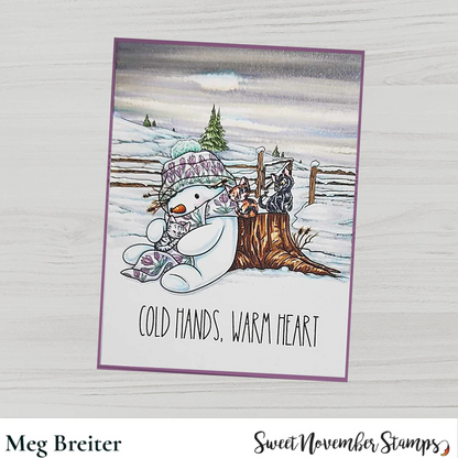 Cold Hands, Warm Heart Stamp Set