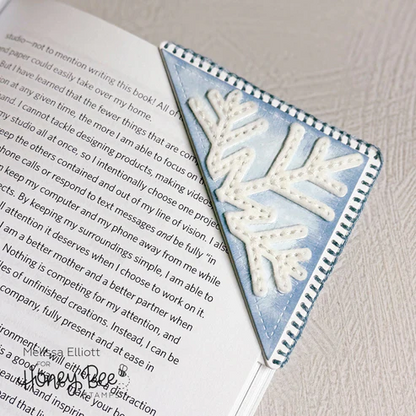 In Stitches: Bookmarked Snowflake Honey Cuts