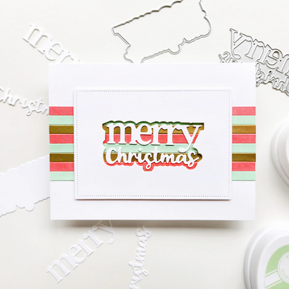 Merry Stack Word Die