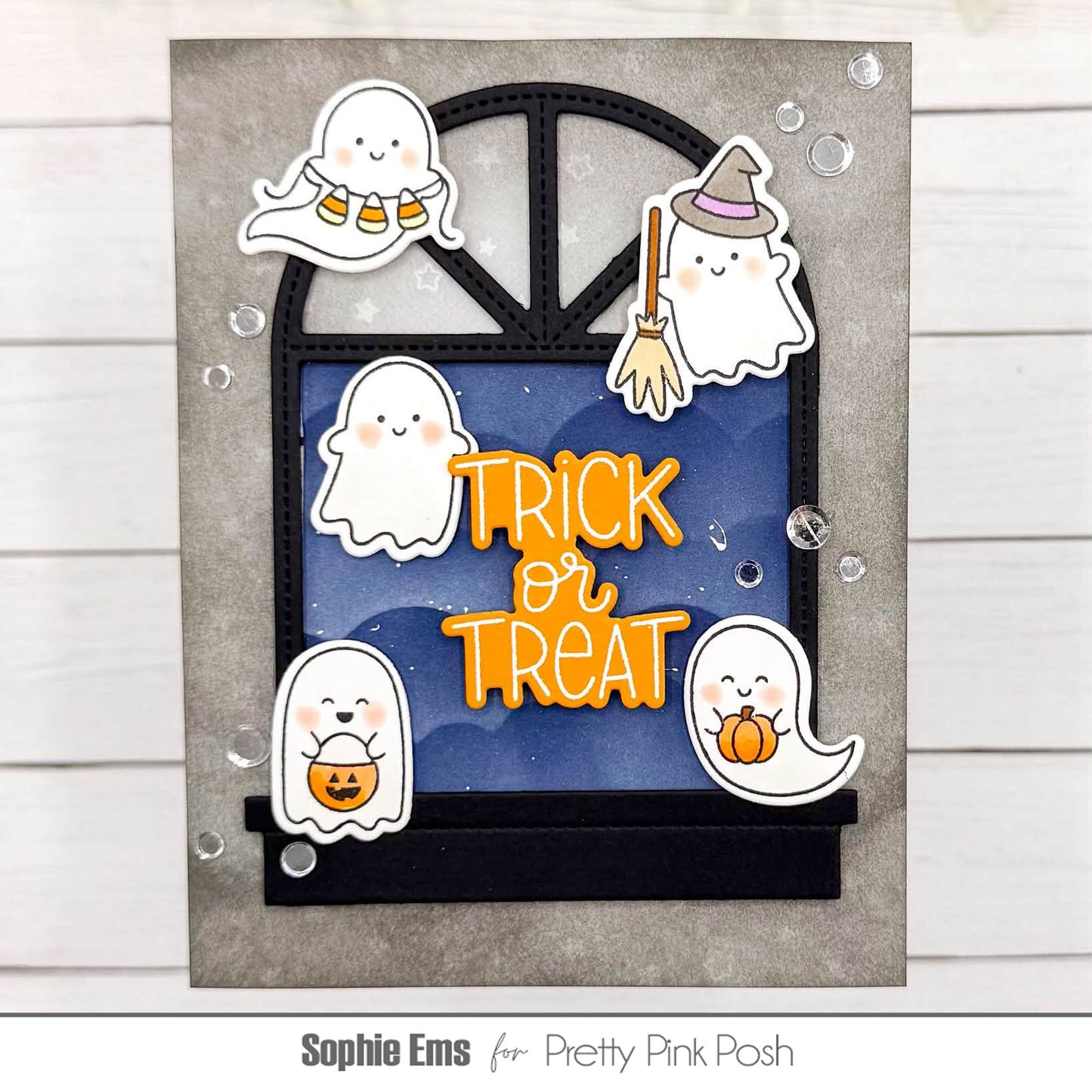 Mini Ghosts Stamp Set