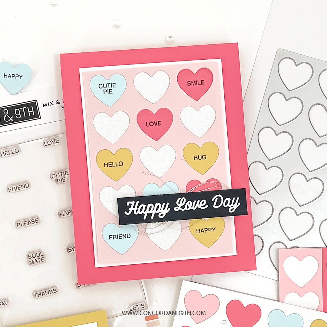 Mix & Match Hearts Stamp Set