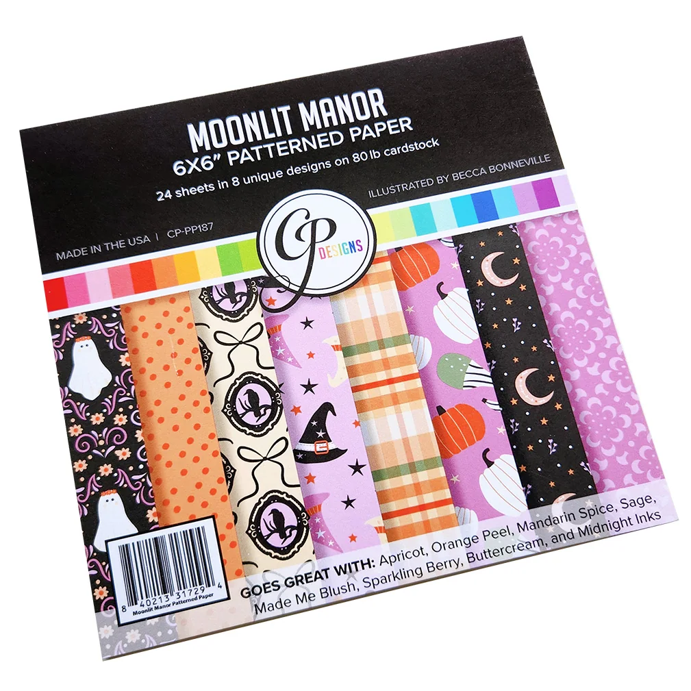 Moonlit Manor 6x6 Patterned Paper 