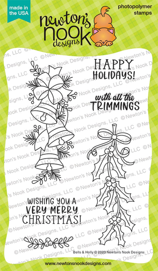 Bells & Holly Stamp Set