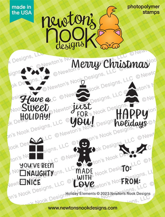 Holiday Elements Stamp Set