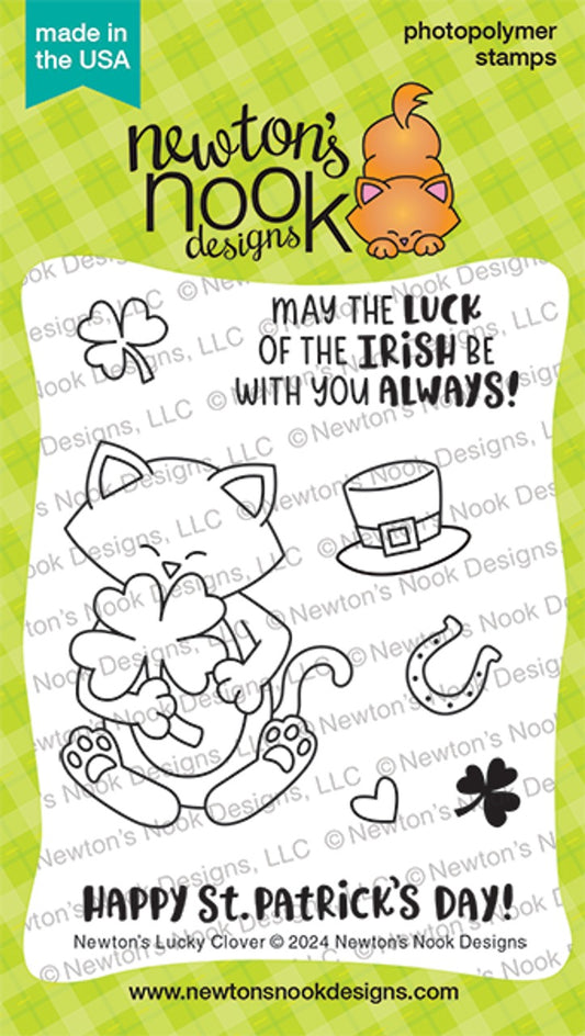 Newton's Lucky Clover Stamp Set