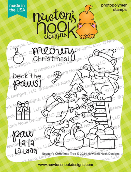 Newton's Christmas Tree Stamp Set