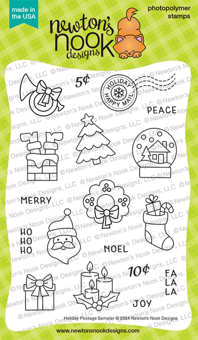 Holiday Postage Sampler Stamp Set