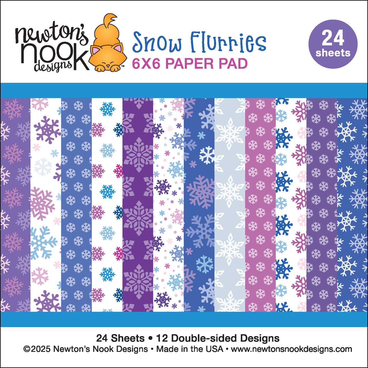 Snow Flurries 6x6 Paper Pad