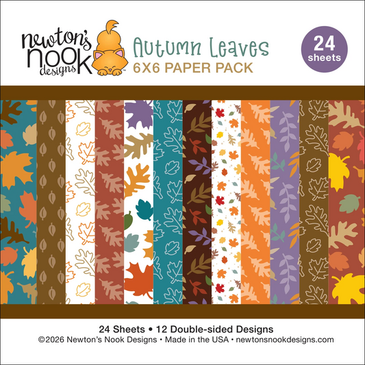 Autumn Leaves 6x6 Paper Pack