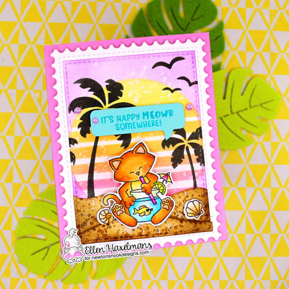 Newton's Happy Meowr Stamp Set