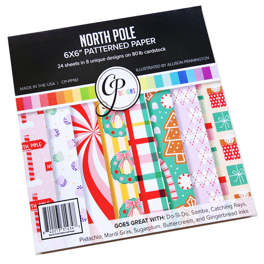 North Pole 6x6 Patterned Paper