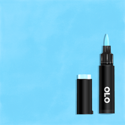 Brush Half Marker B1.1 Light Blue