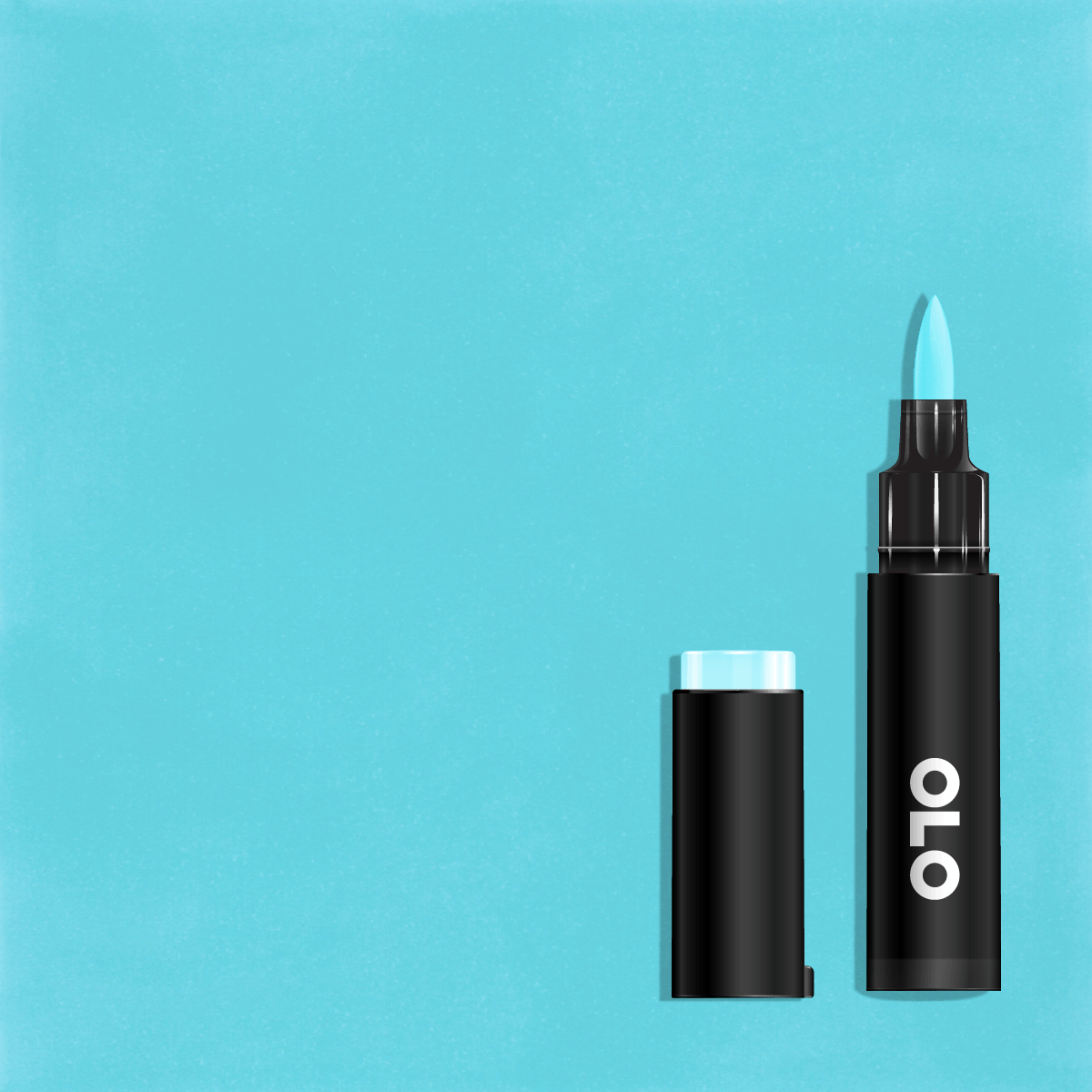 Brush Half Marker BG0.2 Blue Budgie